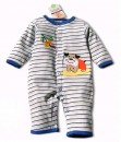 Bulldog Blue Stripe Jumpsuit