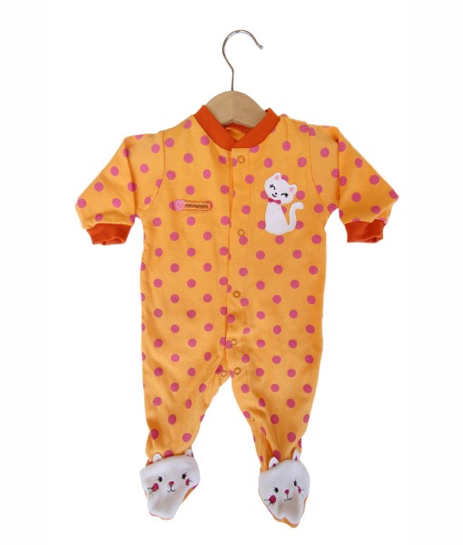 Orange Kitty Jumpsuit 1