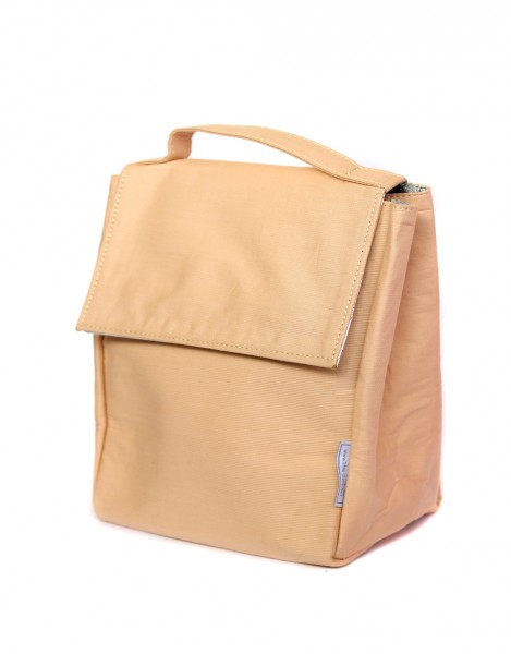 Beige Insulated Lunch Bag 1