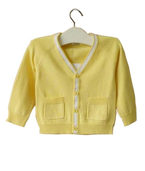 Yellow Cardigan 1