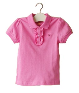Hot Pink Collared Tee