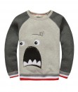 Monster Grey Raglan Sweater