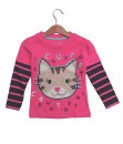 Cute Cat Pink Tee