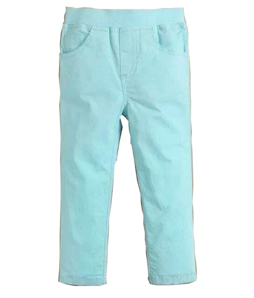 Turquoise Woven Pant 1