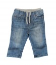 Double Waist End Folded Jeans