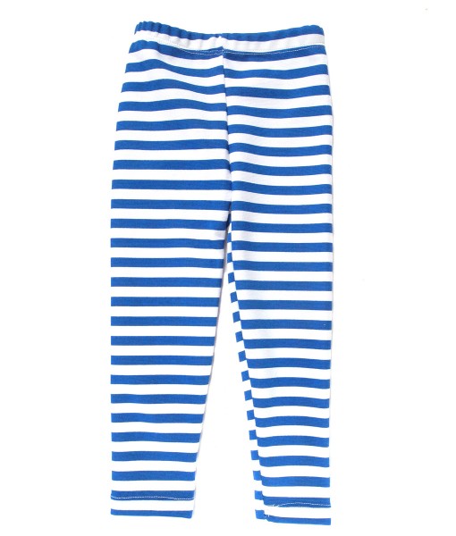 Girl Legging - Blue Stripe 1