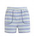 Blue Stripe Short Pant