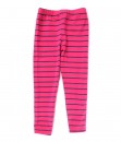 Girl Legging - Thin Pink Stripes