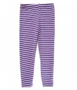 Girl Legging - Purple Stripes