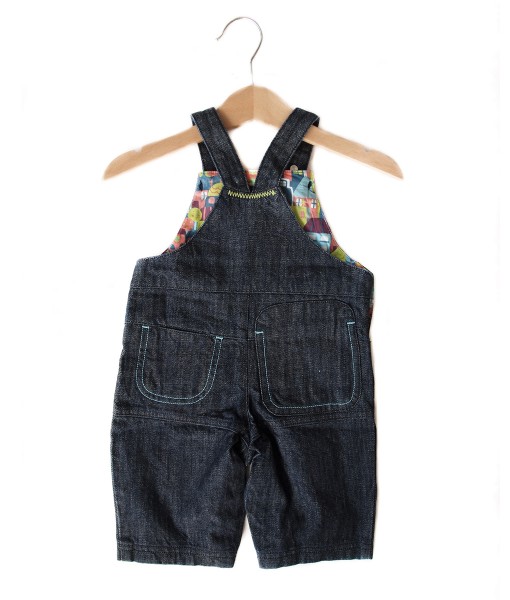 Grey Blue Overall