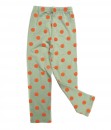 Polka Legging - Green Pale