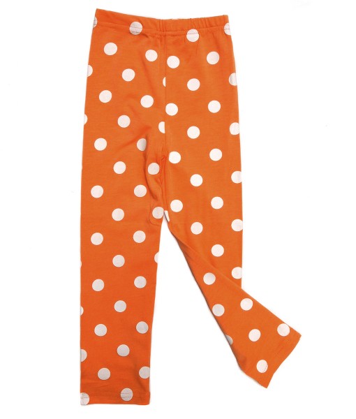 Polka Legging - Orange 1