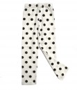 Polka Legging - White