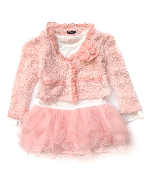 White Pink Tutu with Pink Blazer 1