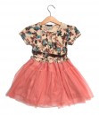 Flower Tutu Peach Dress