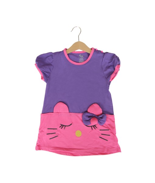 Kitty Pink Purple Dress 1