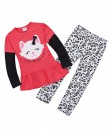 Smile Cat Red Tee + Pant