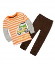 Jeep Orange Stripe Tee + Pant
