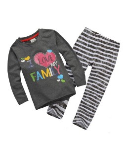 Love Family Grey Tee + Pant