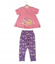 Bee Flower Pink Purple Pajama