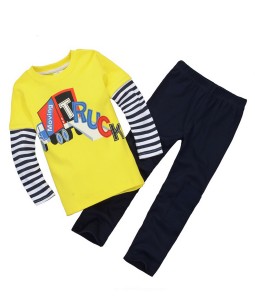 Moving Truck Yellow Tee + Pant