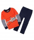 Orange Helicopter Tee + Pant