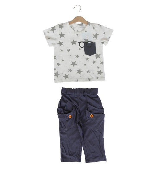 Star White Tee + Pocket Pant 1