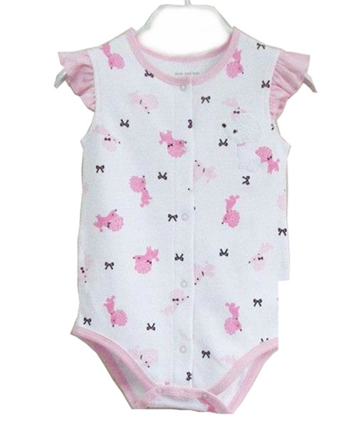 Poodle Ruffle Bodysuit 1
