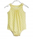 Yellow Smiley Dots Bodysuit