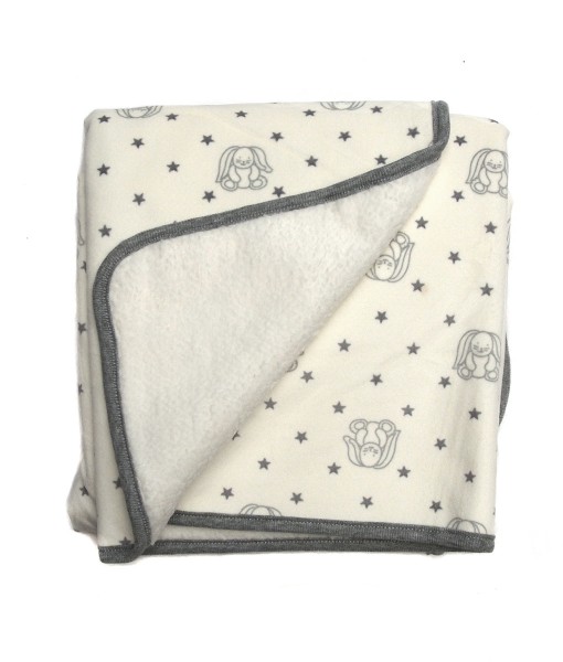 Rabbit Grey Blanket 1