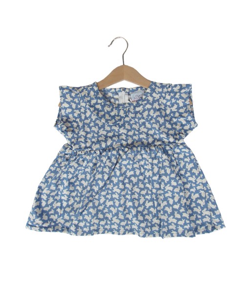 Sybil Top - Blue Rabbit 1