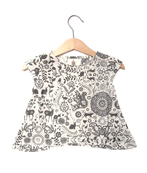 Floral Animal Tee 1