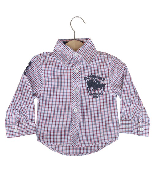 Longsleeve Plaid White Shirt 1