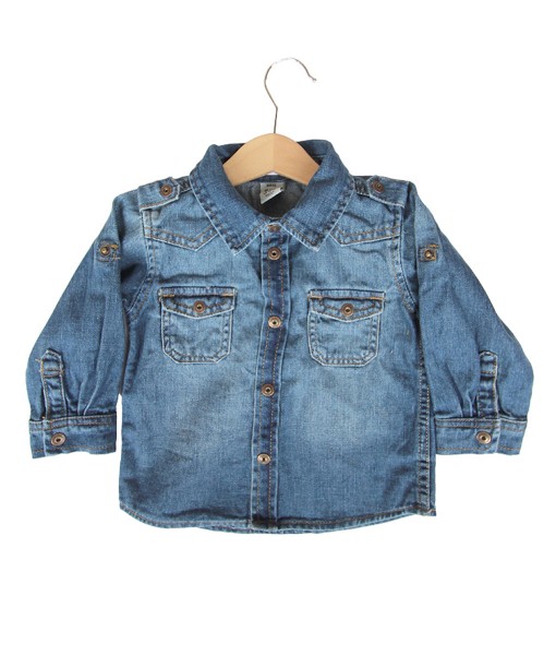 Shoulder Lining Denim Jacket 1