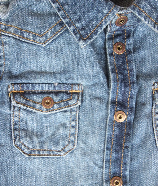 Shoulder Lining Denim Jacket