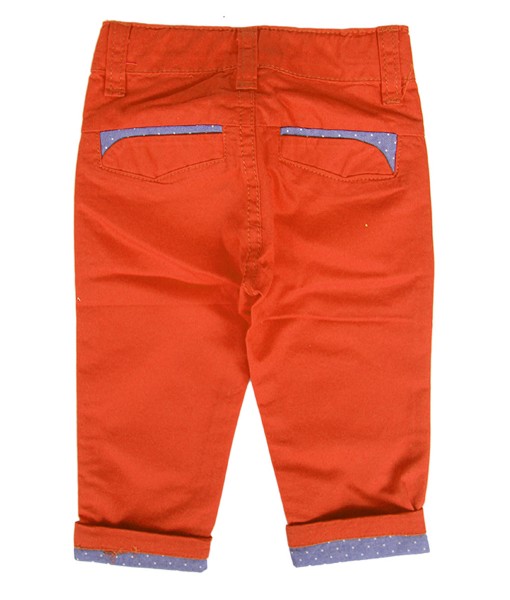 Dotted Lining Pant - Orange