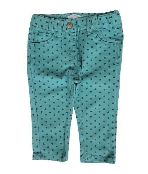 Heart Turquoise Pant 1