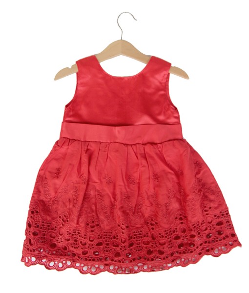 Embroidery Red Dress 1