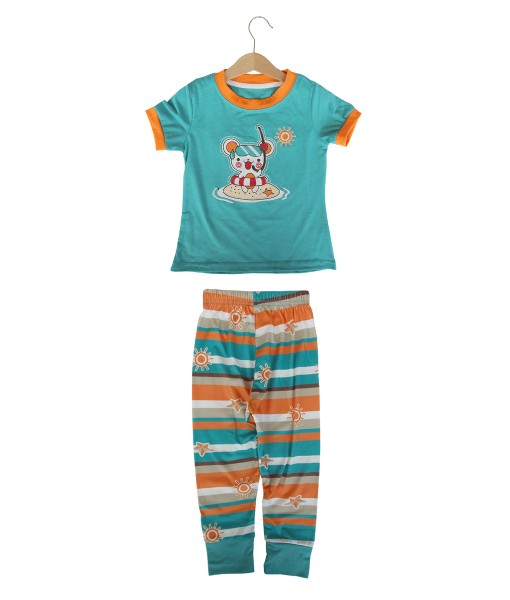 Mouse Diver Turquoise Pajama 1