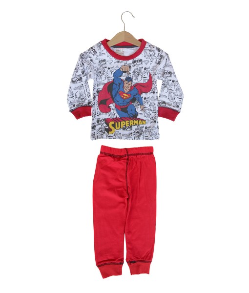 Comic Superman Red Pajama 1