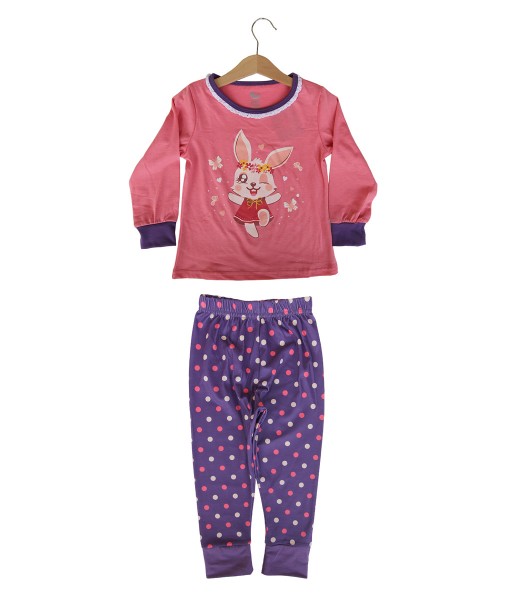 Rabbit Dance Purple Pajama 1