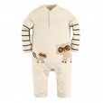 Raccoon Stripe Beige Jumper