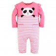 Panda Stripe Pink Jumper