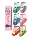 Rose Baby Girl Socks (isi 6 pasang)