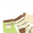 Socks 3in1 Raccoon Beige Green