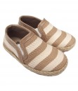 Ariel Stripe Shoe - Beige