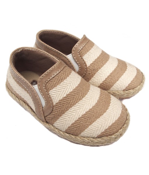 Ariel Stripe Shoe - Beige 1