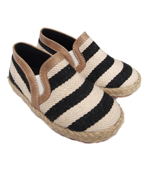 Ariel Stripe Shoe - Beige 1