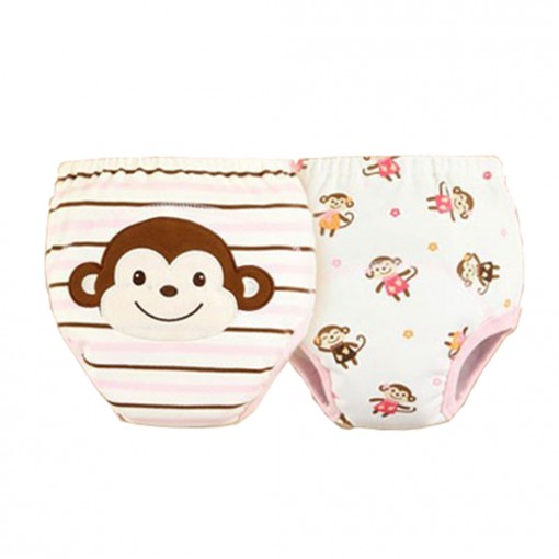 Monkey Pink Brown 2in1 Training Pant 1