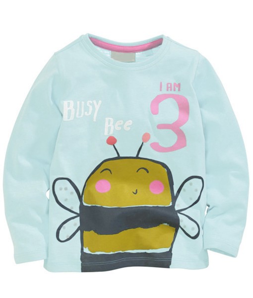 Busy Bee Blue Tee 1